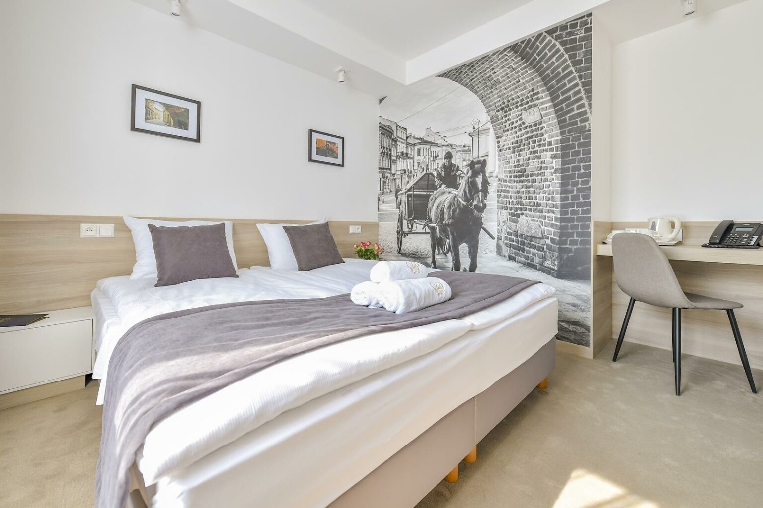Wnętrze pokoju LubHotelu