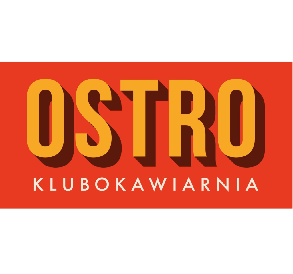 Logo ostro w kwadracie