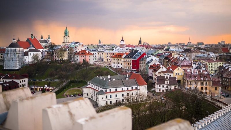 Panorama lubelskiego Starego Miasta